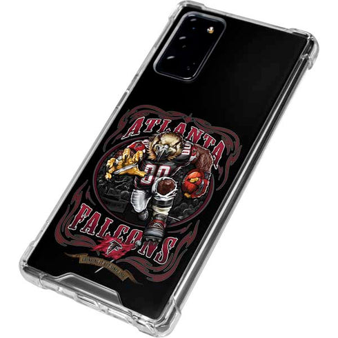 Liquid Blue NFL Atlanta Falcons Running Back Galaxy Note20 5G Clear Case