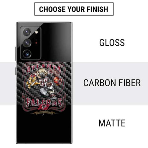 Liquid Blue NFL Atlanta Falcons Running Back Galaxy Note20 Ultra 5G Skin