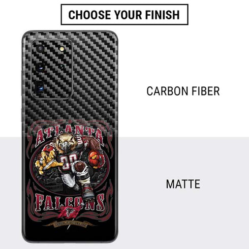 Liquid Blue NFL Atlanta Falcons Running Back Galaxy S20 Ultra 5G Skin