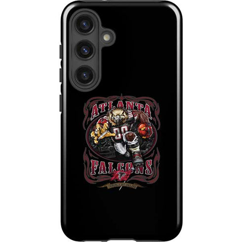Liquid Blue NFL Atlanta Falcons Running Back Galaxy S25 Impact Case