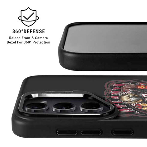 Liquid Blue NFL Atlanta Falcons Running Back Galaxy S25 Kickstand Case
