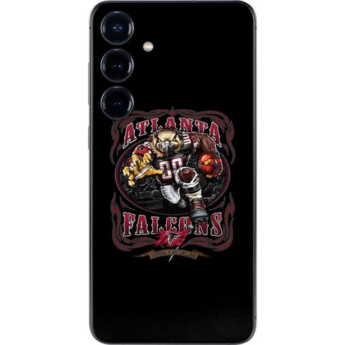 Liquid Blue NFL Atlanta Falcons Running Back Galaxy S24 Plus Skin