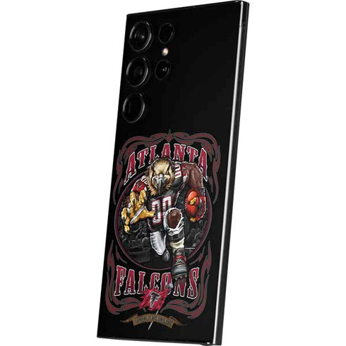 Liquid Blue NFL Atlanta Falcons Running Back Galaxy S24 Ultra Skin