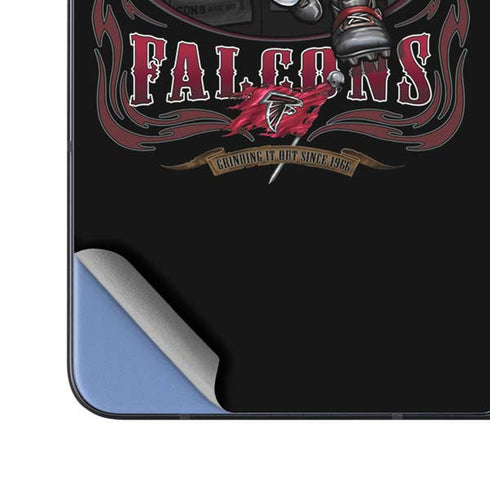 Liquid Blue NFL Atlanta Falcons Running Back Galaxy Z Fold5 5G Skin