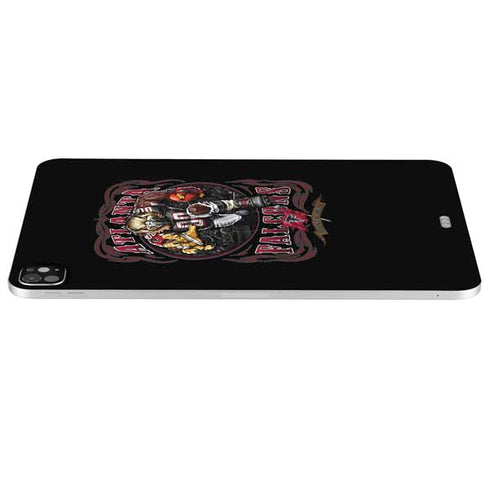 Liquid Blue NFL Atlanta Falcons Running Back iPad Pro 13in M4 (2024) Skin