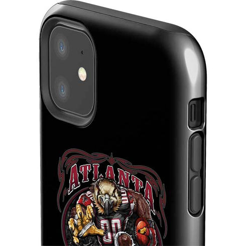 Liquid Blue NFL Atlanta Falcons Running Back iPhone 11 Impact Case