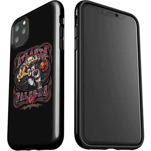 Liquid Blue NFL Atlanta Falcons Running Back iPhone 11 Pro Max Impact Case