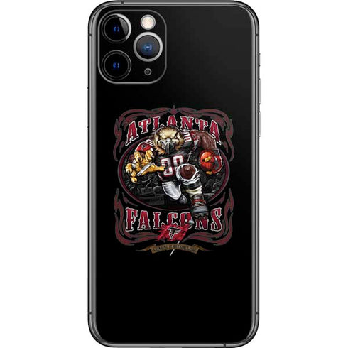 Liquid Blue NFL Atlanta Falcons Running Back iPhone 11 Pro Skin