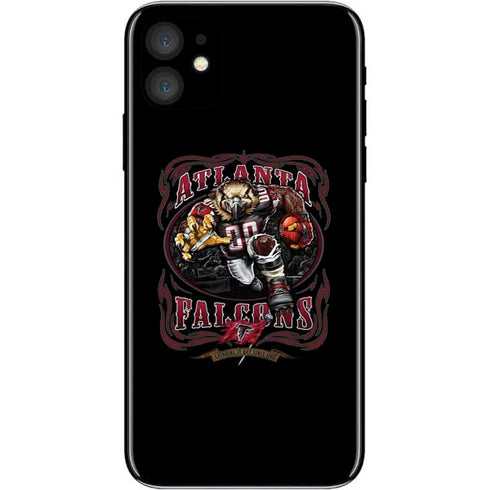 Liquid Blue NFL Atlanta Falcons Running Back iPhone 11 Skin