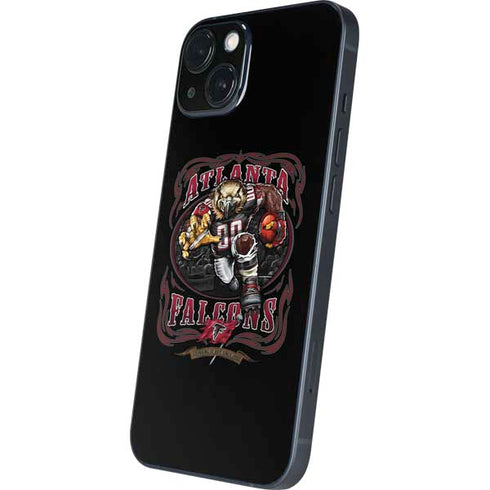 Liquid Blue NFL Atlanta Falcons Running Back iPhone 15 Skin