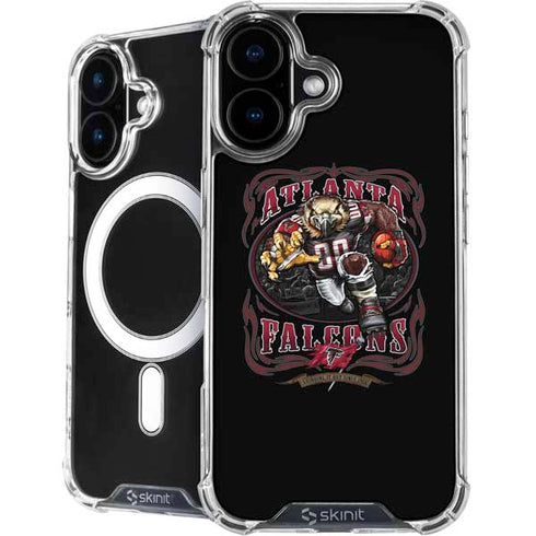 Liquid Blue NFL Atlanta Falcons Running Back iPhone 16 MagSafe Case
