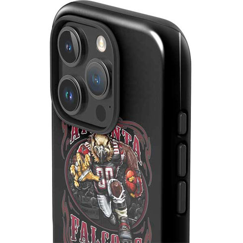Liquid Blue NFL Atlanta Falcons Running Back iPhone 16 Pro Impact Case