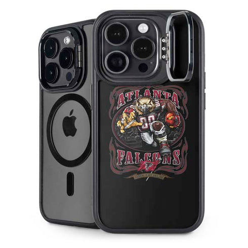 Liquid Blue NFL Atlanta Falcons Running Back iPhone 16 Pro Kickstand Case