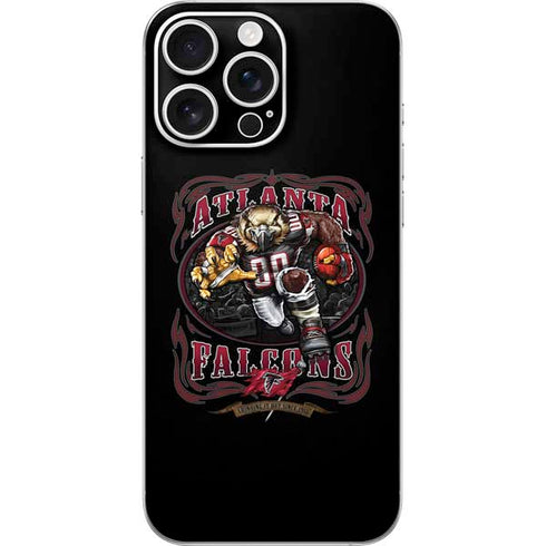 Liquid Blue NFL Atlanta Falcons Running Back iPhone 16 Pro Max Skin