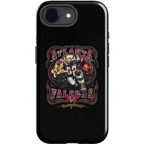 Liquid Blue NFL Atlanta Falcons Running Back iPhone 16e Impact Case