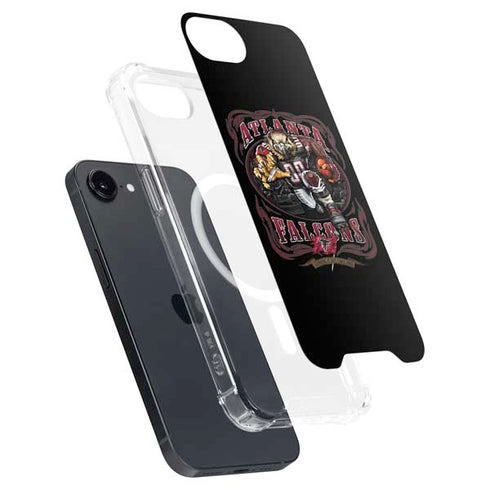Liquid Blue NFL Atlanta Falcons Running Back iPhone 16e MagSafe Case
