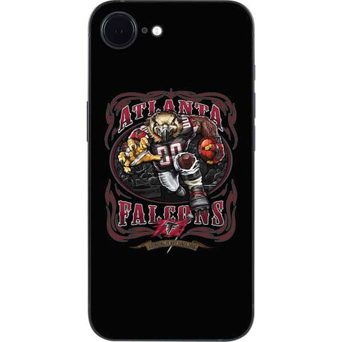 Liquid Blue NFL Atlanta Falcons Running Back iPhone 16e Skin
