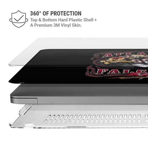Liquid Blue NFL Atlanta Falcons Running Back MacBook Pro 14in (2021-24) Case plus Skin