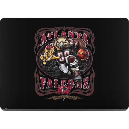 Liquid Blue NFL Atlanta Falcons Running Back Apple MacBook Pro 14-inch Skin