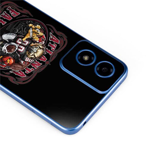 Liquid Blue NFL Atlanta Falcons Running Back Moto G Play 4G (2024) Skin
