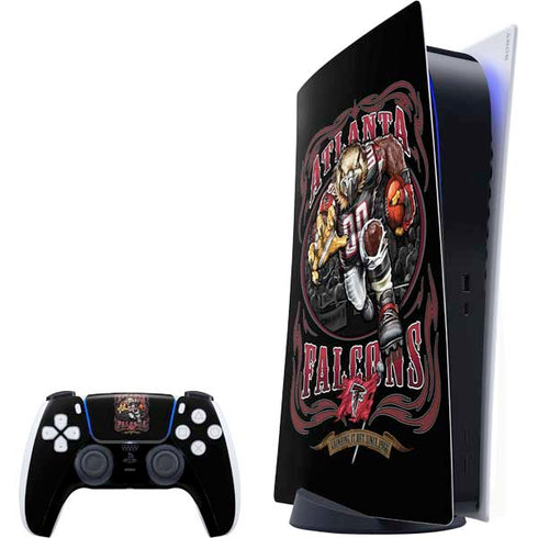 Liquid Blue NFL Atlanta Falcons Running Back PlayStation PS5 Skins