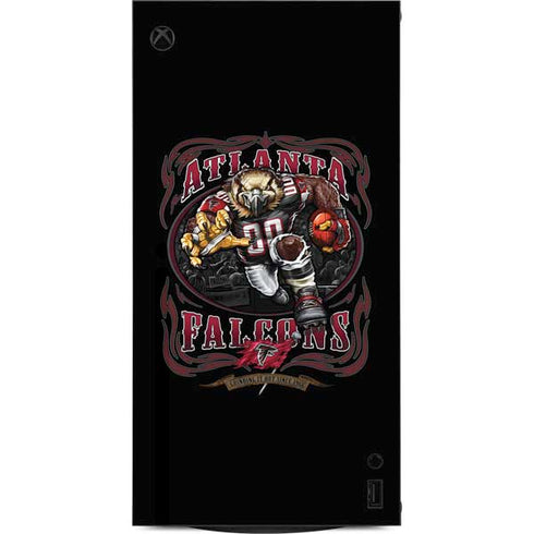 Liquid Blue NFL Atlanta Falcons Running Back XBox Series X Digital Edition Console Skin