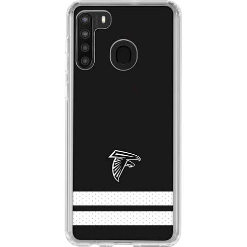 NFL Atlanta Falcons Shutout Galaxy A21 Clear Case