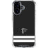 NFL Atlanta Falcons Shutout iPhone 16 Plus Clear Case