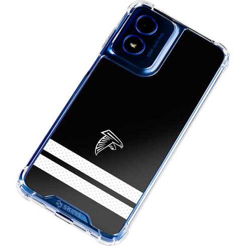 NFL Atlanta Falcons Shutout Moto G Play 4G (2024) Clear Case