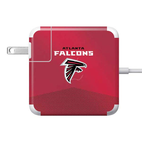 NFL Atlanta Falcons Team Jersey 85W Power Adapter (15 and 17 inch MacBook Pro Charger) Skin