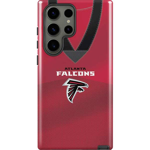 NFL Atlanta Falcons Team Jersey Galaxy S23 Ultra Pro Case