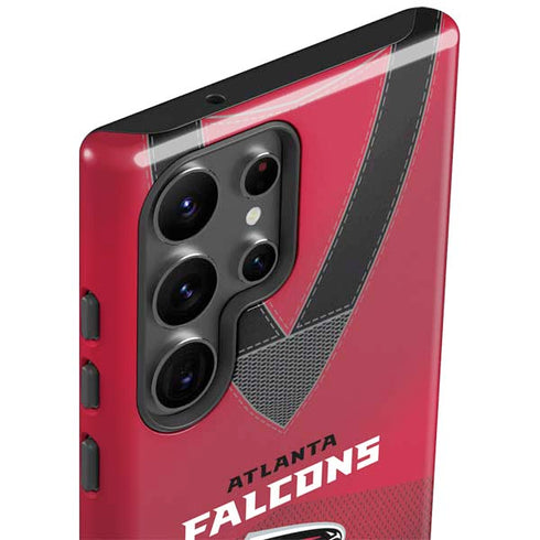 NFL Atlanta Falcons Team Jersey Galaxy S23 Ultra Pro Case