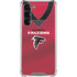 NFL Atlanta Falcons Team Jersey Galaxy S24 FE Clear Case