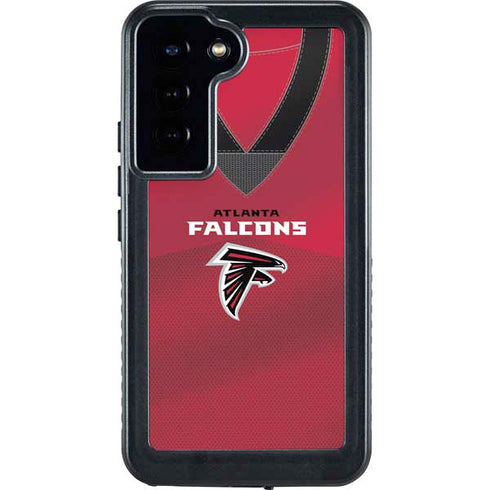 NFL Atlanta Falcons Team Jersey Galaxy S24 Plus Waterproof Case