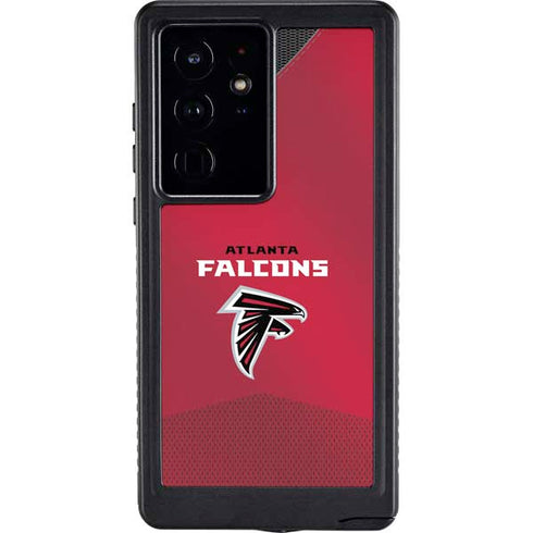 NFL Atlanta Falcons Team Jersey Galaxy S24 Ultra Waterproof Case