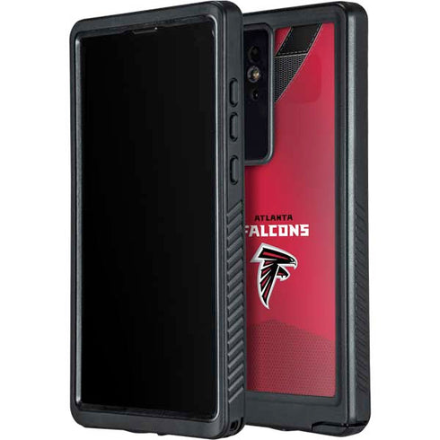 NFL Atlanta Falcons Team Jersey Galaxy S24 Ultra Waterproof Case