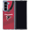 NFL Atlanta Falcons Team Jersey Galaxy Z Fold5 5G Clear Case