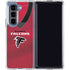 NFL Atlanta Falcons Team Jersey Galaxy Z Fold5 5G Clear Case