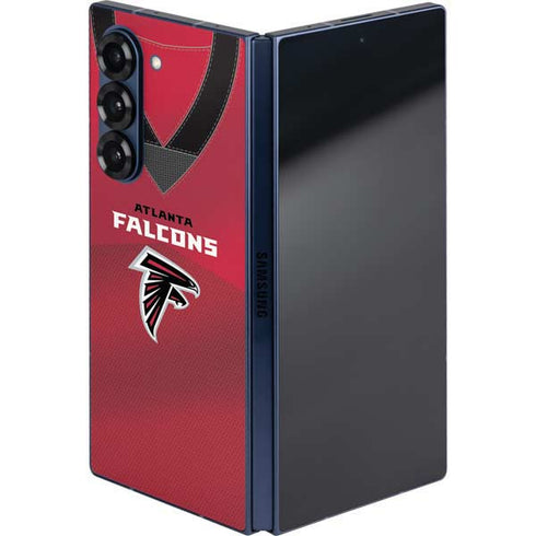 NFL Atlanta Falcons Team Jersey Galaxy Z Fold6 Skin