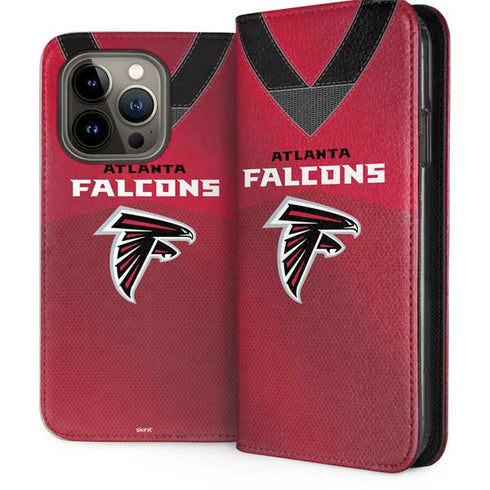 NFL Atlanta Falcons Team Jersey iPhone 13 Pro Folio Case