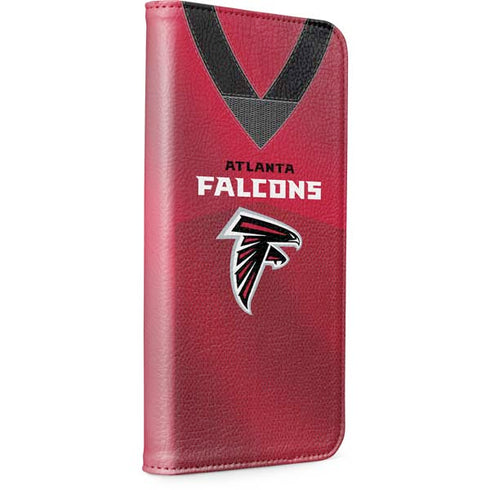 NFL Atlanta Falcons Team Jersey iPhone 15 Pro Max Folio Case