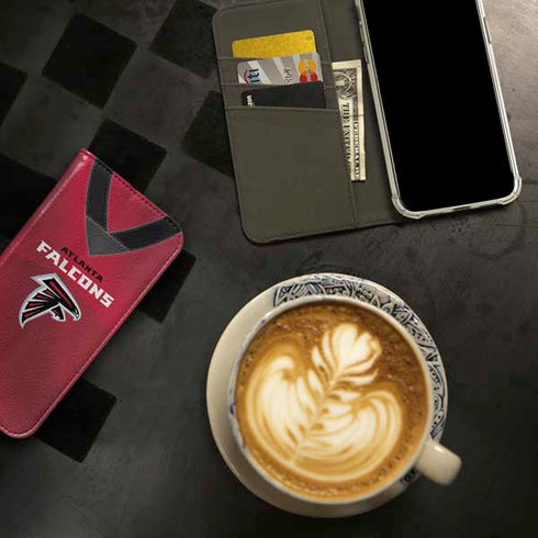 NFL Atlanta Falcons Team Jersey iPhone 15 Pro Max Folio Case