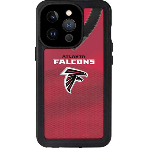 NFL Atlanta Falcons Team Jersey iPhone 15 Pro Waterproof Case
