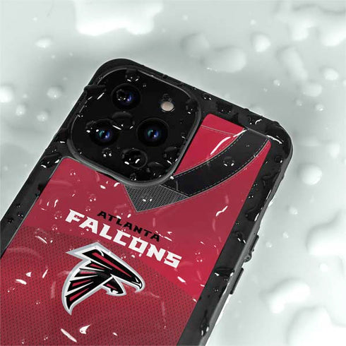 NFL Atlanta Falcons Team Jersey iPhone 15 Pro Waterproof Case