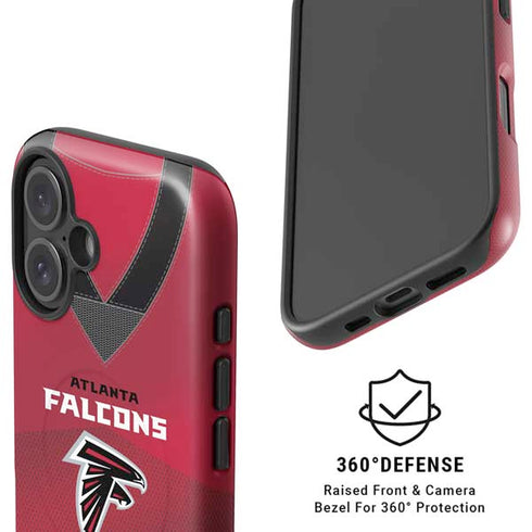 NFL Atlanta Falcons Team Jersey iPhone 16 Magsafe Impact Case