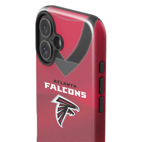 NFL Atlanta Falcons Team Jersey iPhone 16 Plus Impact Case