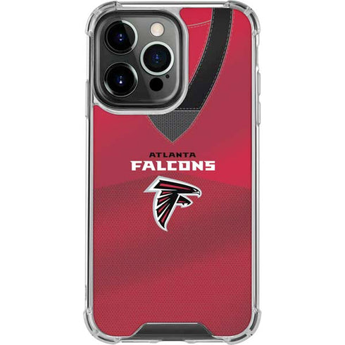 NFL Atlanta Falcons Team Jersey iPhone 16 Pro Clear Case