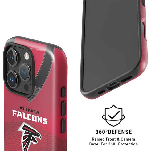 NFL Atlanta Falcons Team Jersey iPhone 16 Pro Magsafe Impact Case