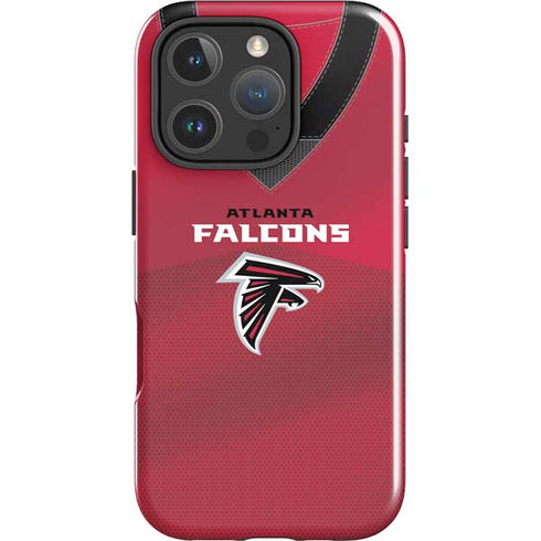 NFL Atlanta Falcons Team Jersey iPhone 16 Pro Max Impact Case