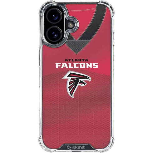 NFL Atlanta Falcons Team Jersey iPhone 17 Clear Case